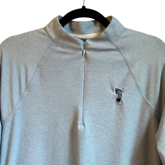 Peter Millar Carolina Blue North Carolina Tar Heels Stretch Quarter-Zip Pullover - Picture 2 of 6